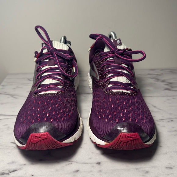 Women’s size 10.5 Brooks Glycerin 16 Purple Athletic Running Shoes - Picture 3 of 11